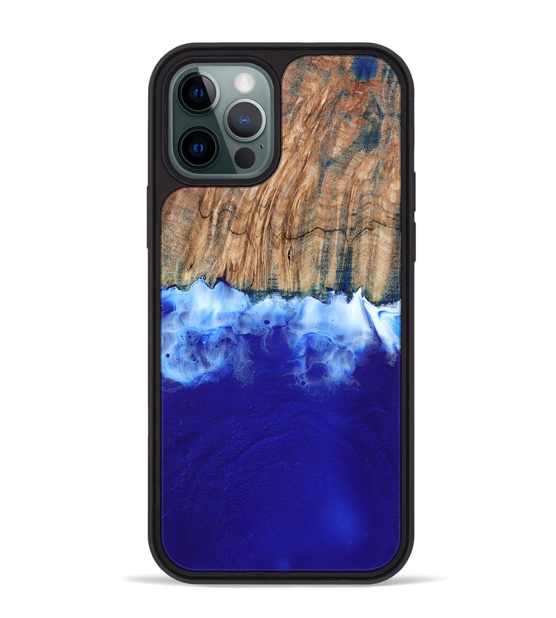 iPhone 12 Pro Max Wood Phone Case - Hattie (Coastal, 789714)