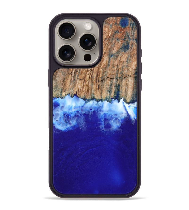 iPhone 16 Pro Max Wood Phone Case - Hattie (Coastal, 789714)