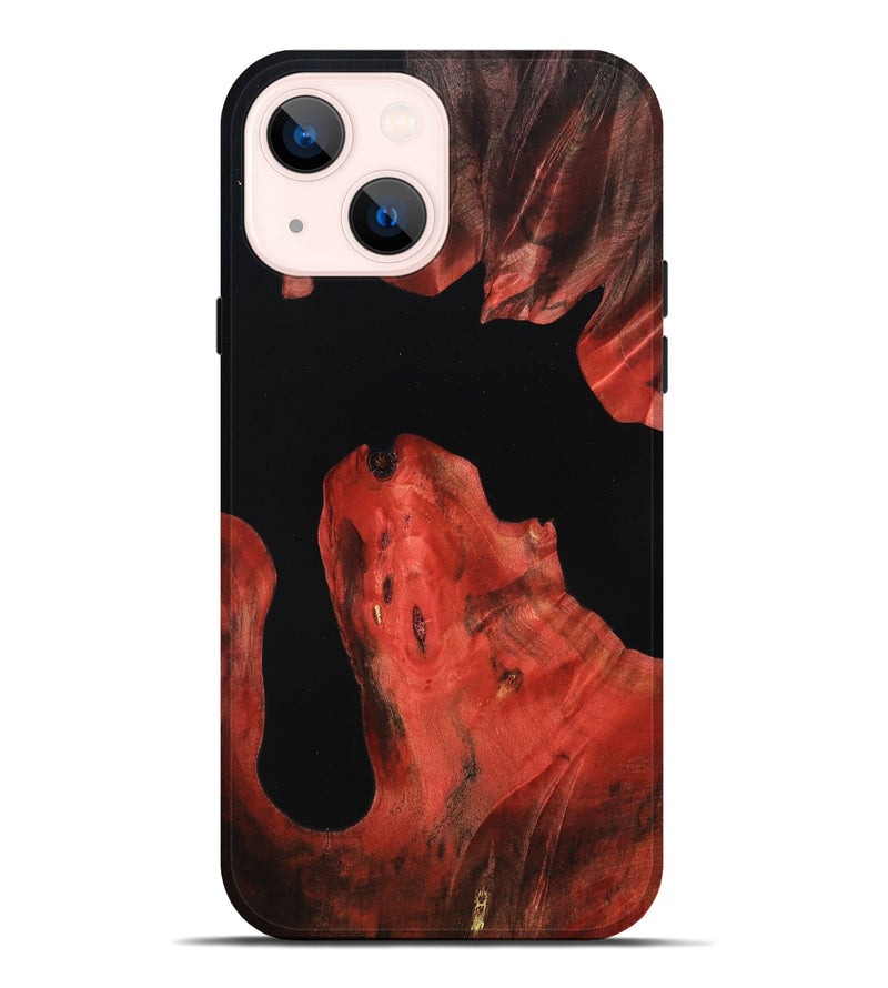 iPhone 14 Plus Wood Live Edge Phone Case - Kimber (Wood Burl, 789801)