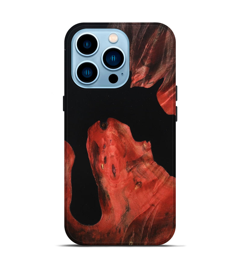 iPhone 14 Pro Wood Live Edge Phone Case - Kimber (Wood Burl, 789801)