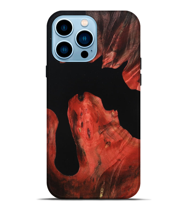 iPhone 14 Pro Max Wood Live Edge Phone Case - Kimber (Wood Burl, 789801)