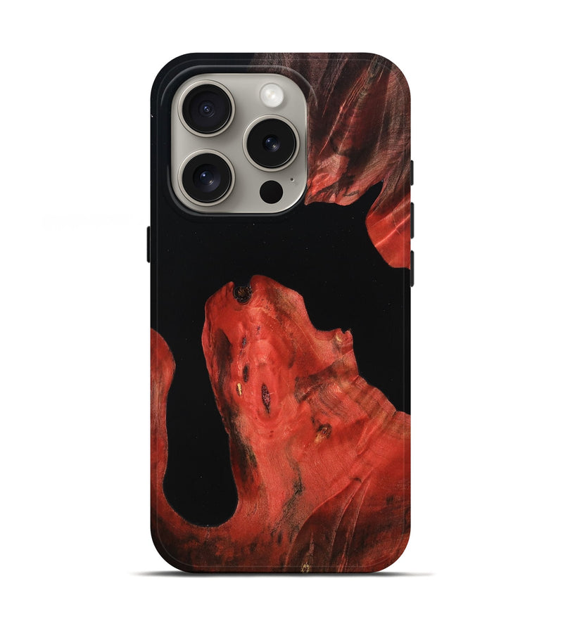 iPhone 16 Pro Wood Live Edge Phone Case - Kimber (Wood Burl, 789801)