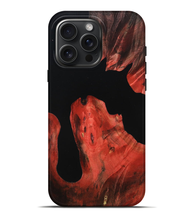 iPhone 16 Pro Max Wood Live Edge Phone Case - Kimber (Wood Burl, 789801)
