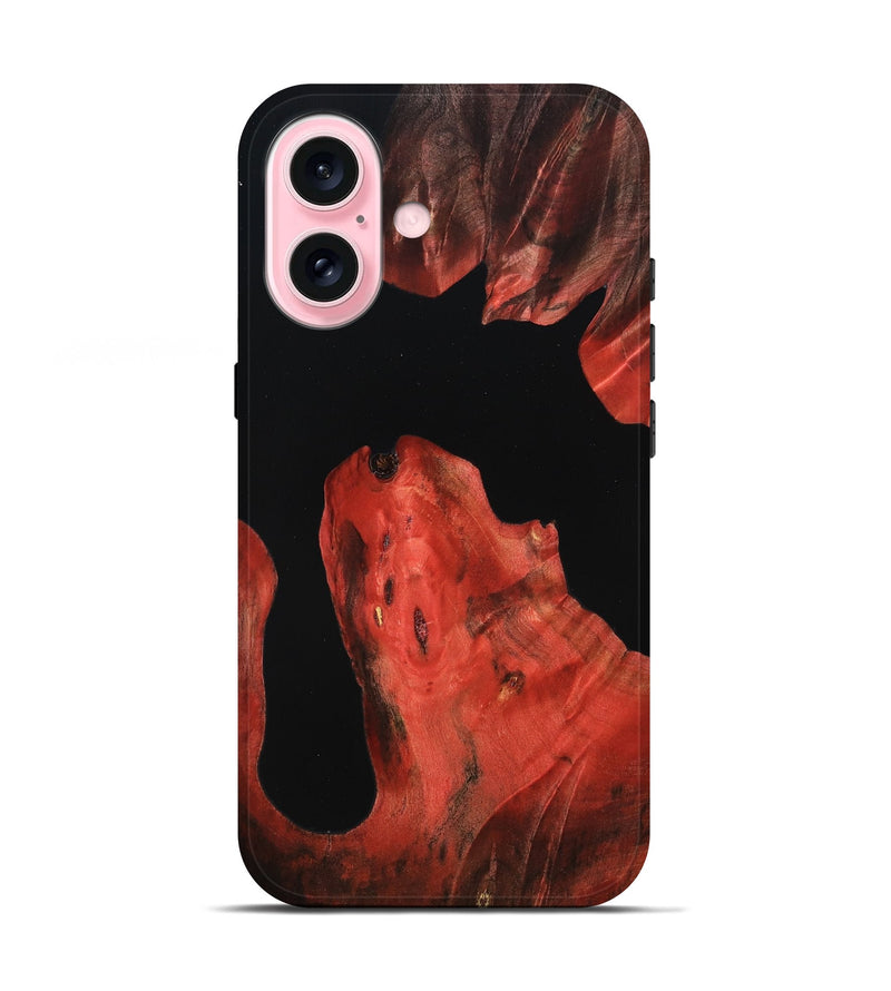 iPhone 17 Wood Live Edge Phone Case - Kimber (Wood Burl, 789801)