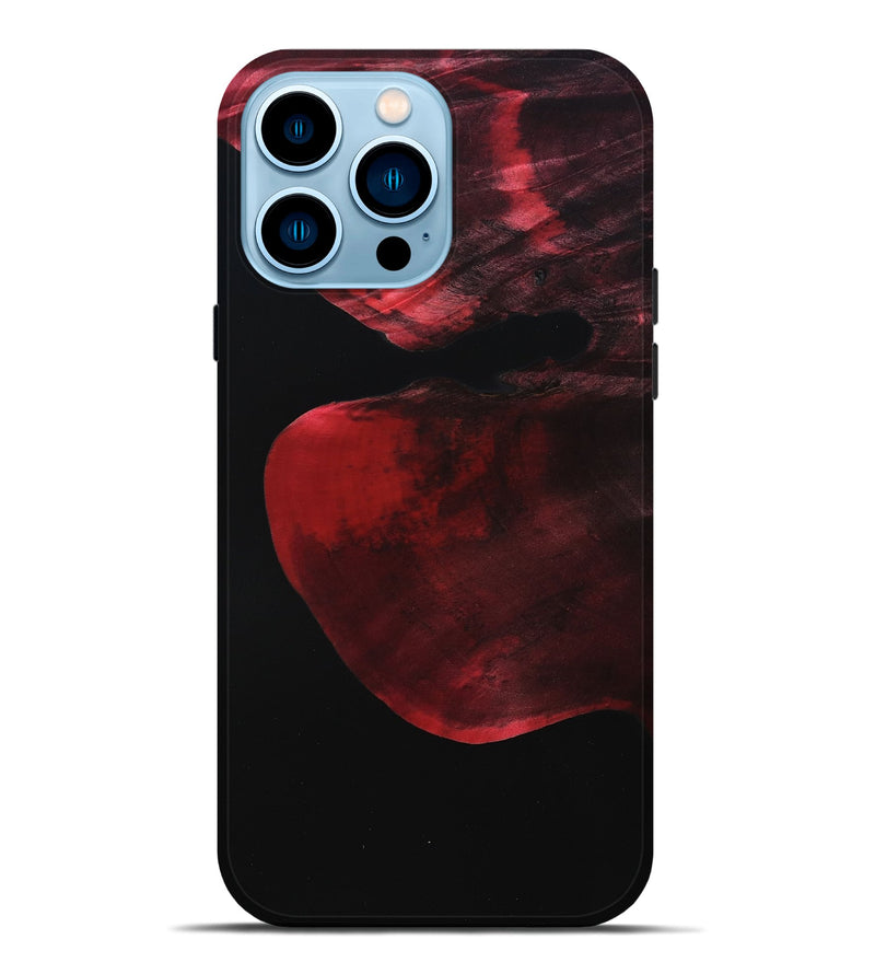 iPhone 14 Pro Max Wood Live Edge Phone Case - Moesha (Wood Burl, 789842)