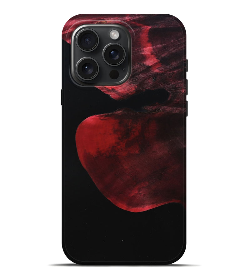 iPhone 16 Pro Max Wood Live Edge Phone Case - Moesha (Wood Burl, 789842)