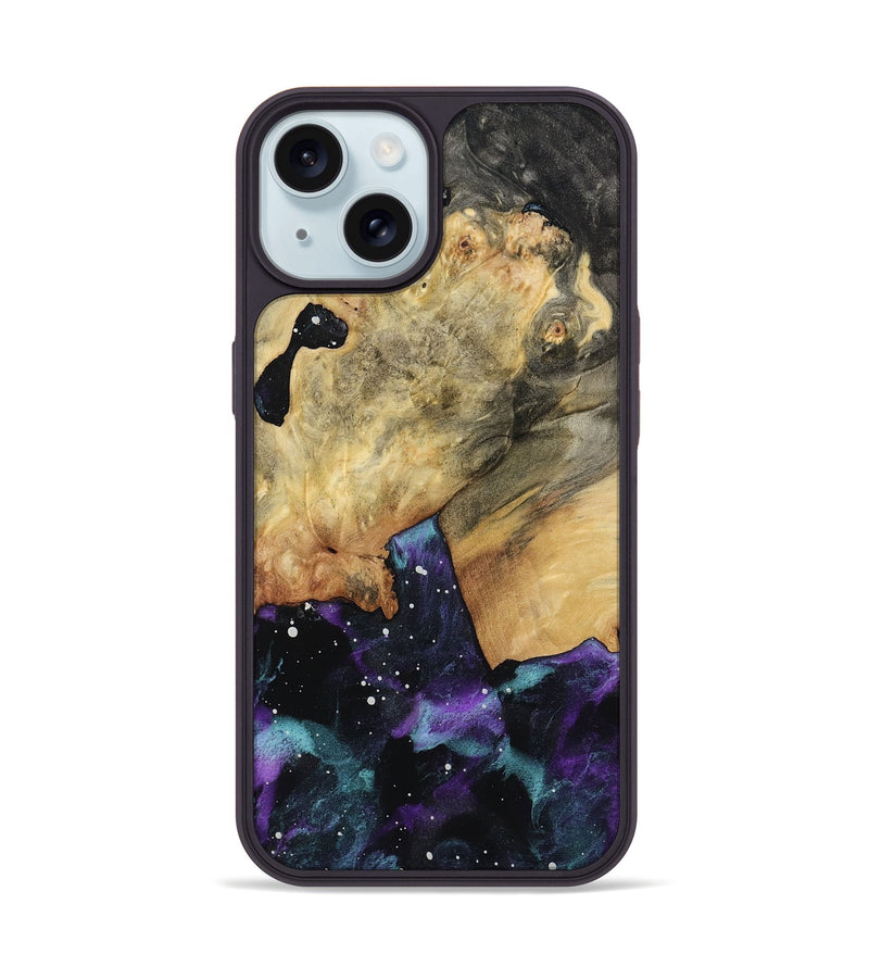 iPhone 15 Wood Phone Case - Grady (Cosmos, 789866)