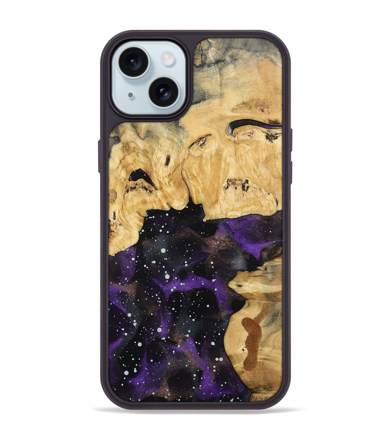 iPhone 15 Plus Wood Phone Case - Gerardo (Cosmos, 789875)