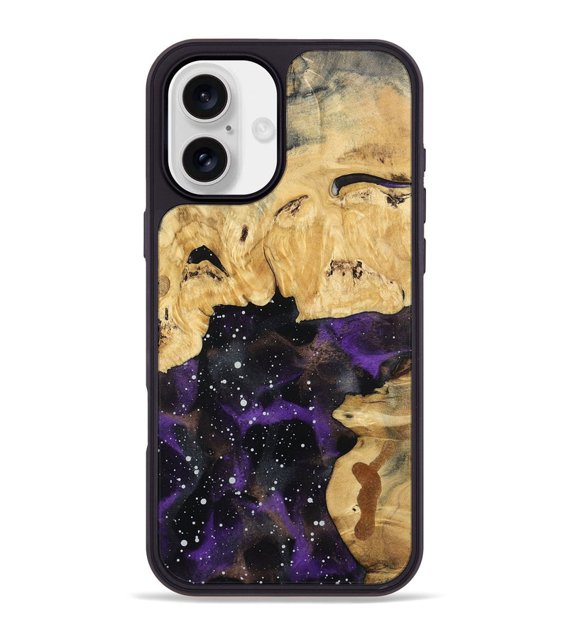 iPhone 16 Plus Wood Phone Case - Gerardo (Cosmos, 789875)