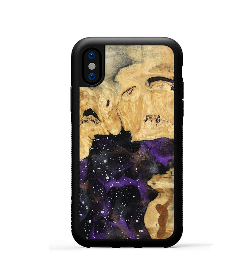 iPhone Xs Wood Phone Case - Gerardo (Cosmos, 789875)