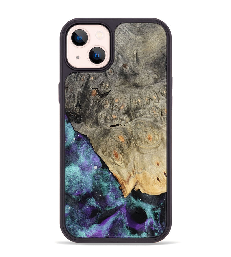 iPhone 14 Plus Wood Phone Case - Barney (Cosmos, 789892)