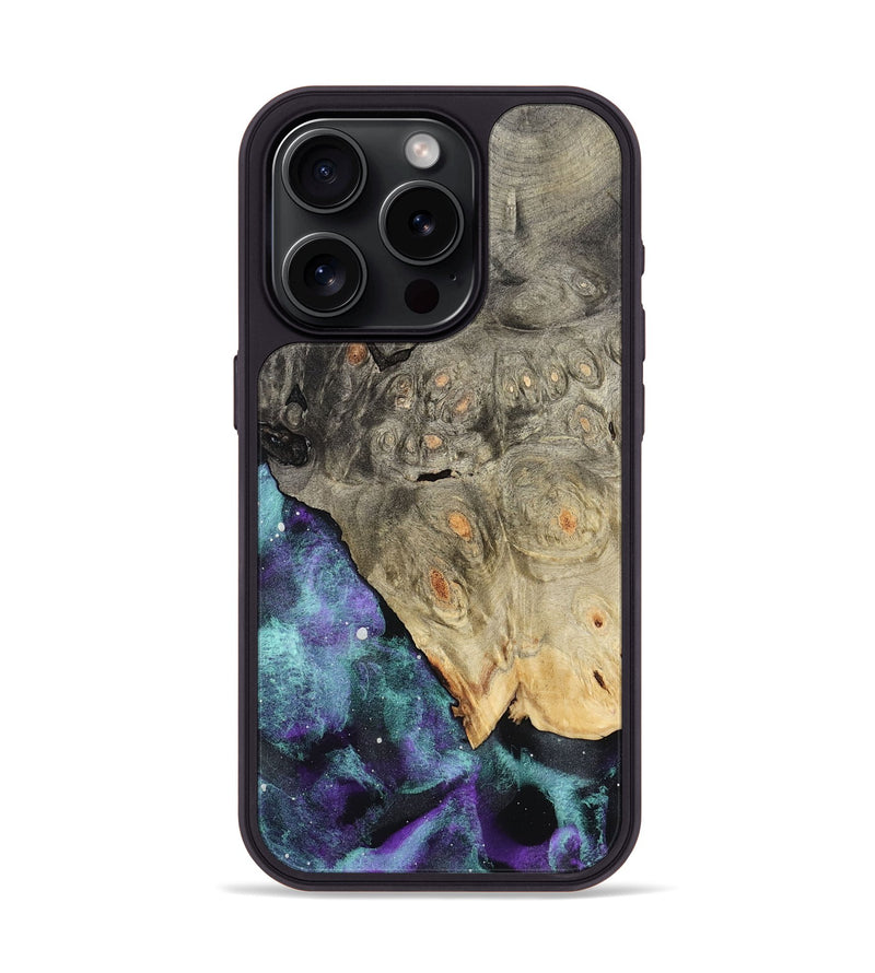 iPhone 15 Pro Wood Phone Case - Barney (Cosmos, 789892)