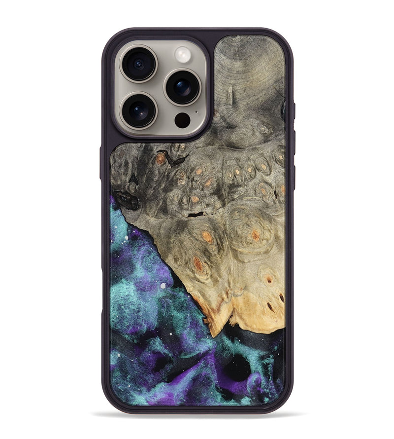 iPhone 16 Pro Max Wood Phone Case - Barney (Cosmos, 789892)