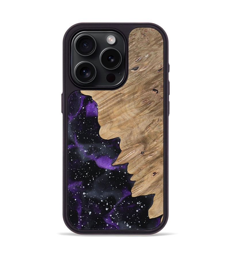 iPhone 15 Pro Wood Phone Case - Barbra (Cosmos, 789905)