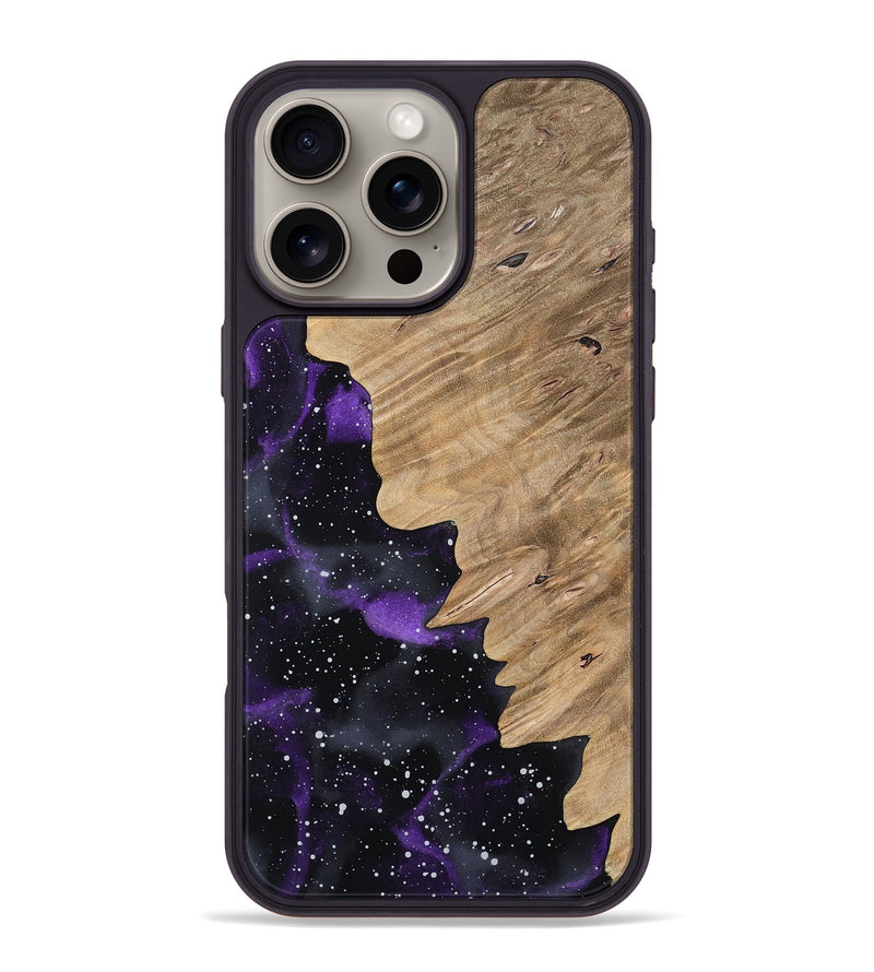 iPhone 16 Pro Max Wood Phone Case - Barbra (Cosmos, 789905)