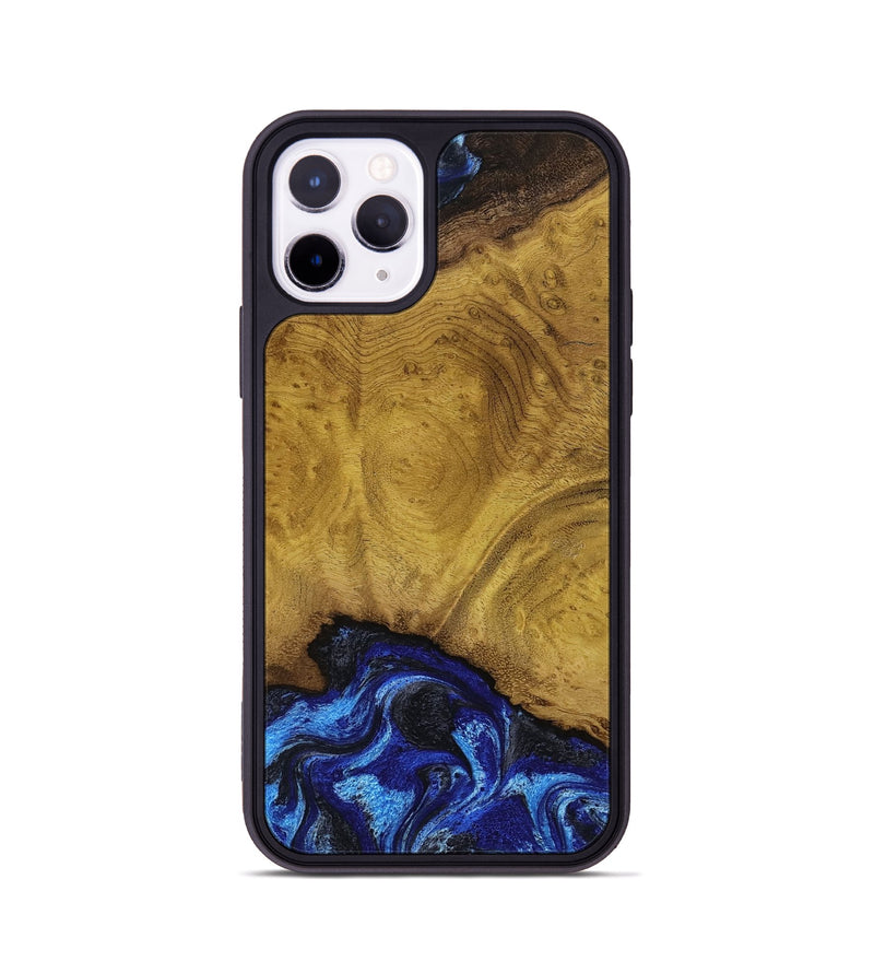 iPhone 11 Pro Wood Phone Case - Lennie (Blue, 789981)