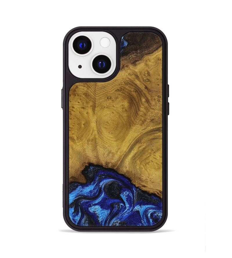 iPhone 13 Wood Phone Case - Lennie (Blue, 789981)
