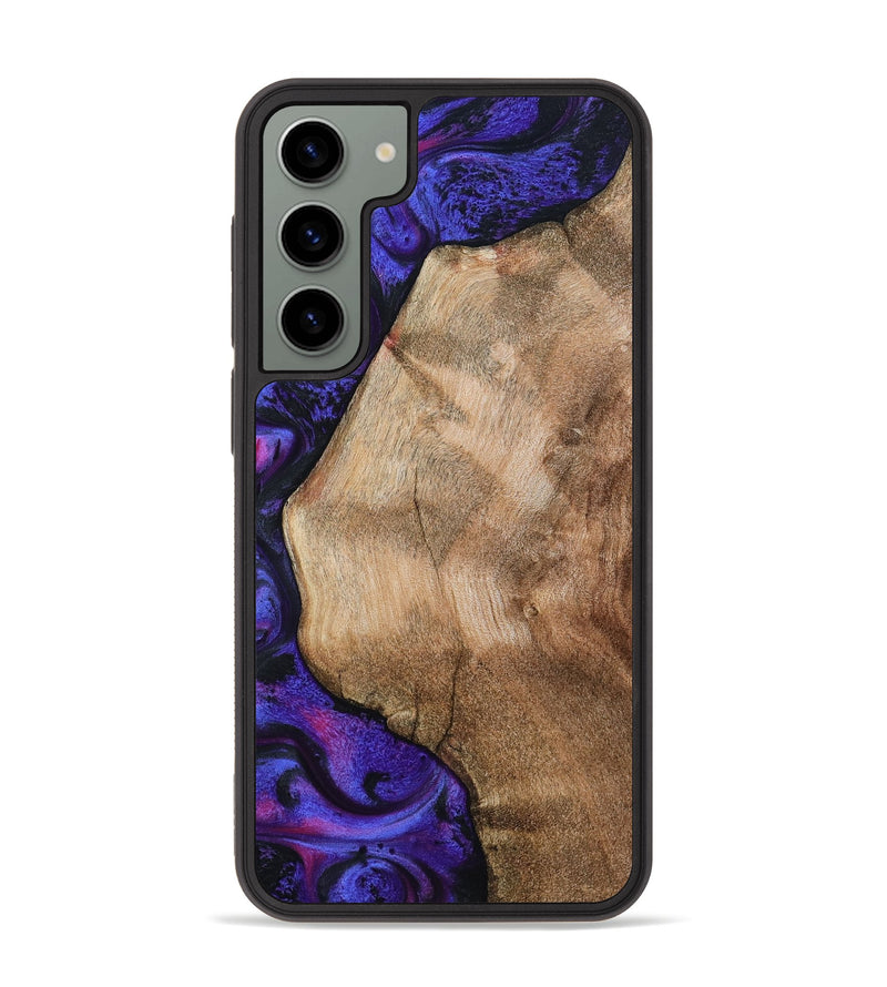 Galaxy S23 Plus Wood Phone Case - Bertram (Purple, 790045)