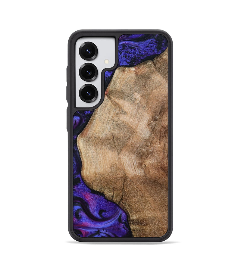 Galaxy S25 Wood Phone Case - Bertram (Purple, 790045)