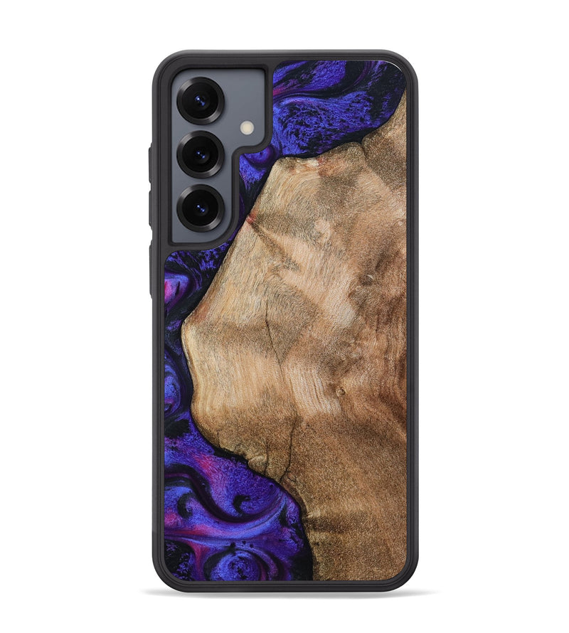 Galaxy S25 Plus Wood Phone Case - Bertram (Purple, 790045)