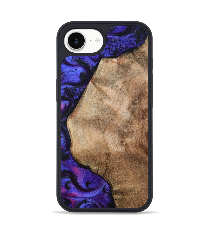 iPhone 16e Wood Phone Case - Bertram (Purple, 790045)