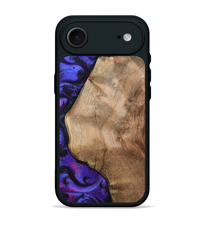 iPhone 17 Air Wood Phone Case - Bertram (Purple, 790045)