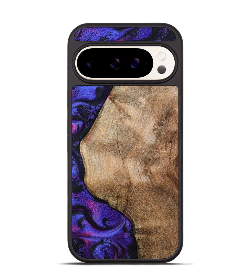 Pixel 9 Pro Wood Phone Case - Bertram (Purple, 790045)
