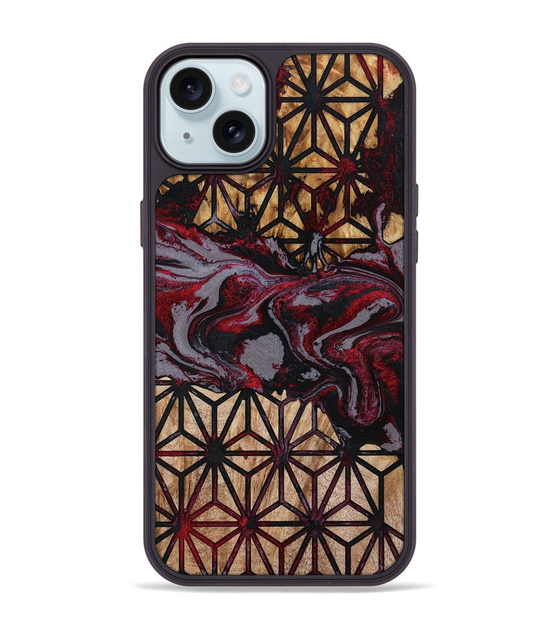 iPhone 15 Plus Wood Phone Case - Xander (Pattern, 790089)