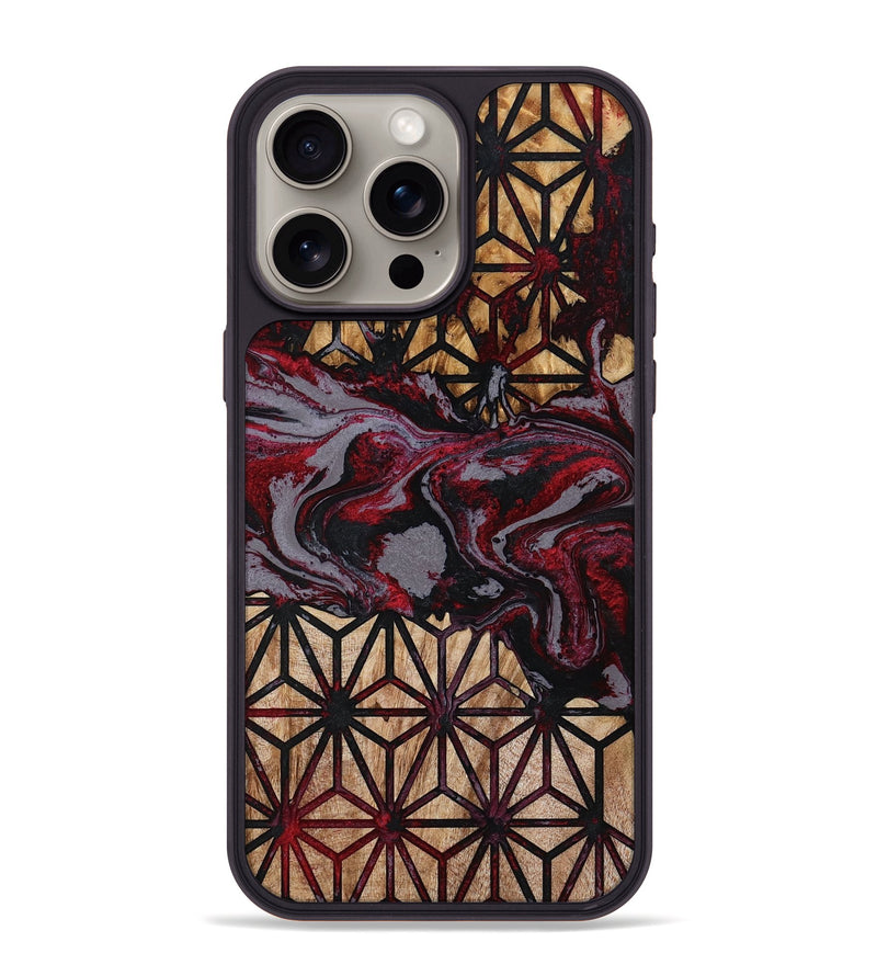 iPhone 15 Pro Max Wood Phone Case - Xander (Pattern, 790089)