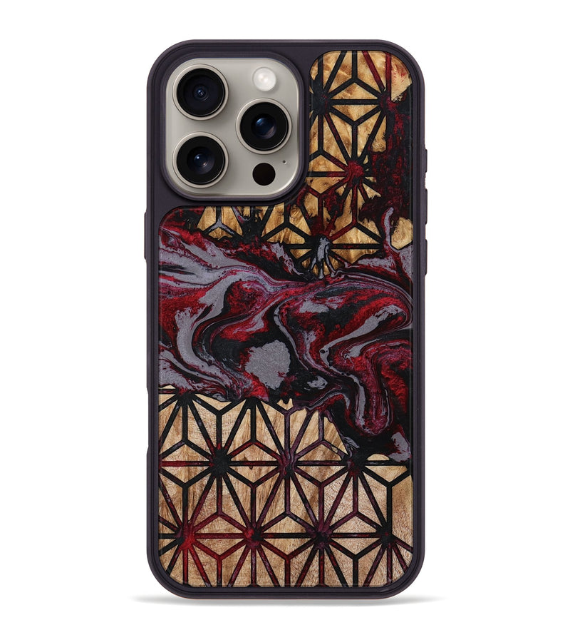 iPhone 16 Pro Max Wood Phone Case - Xander (Pattern, 790089)