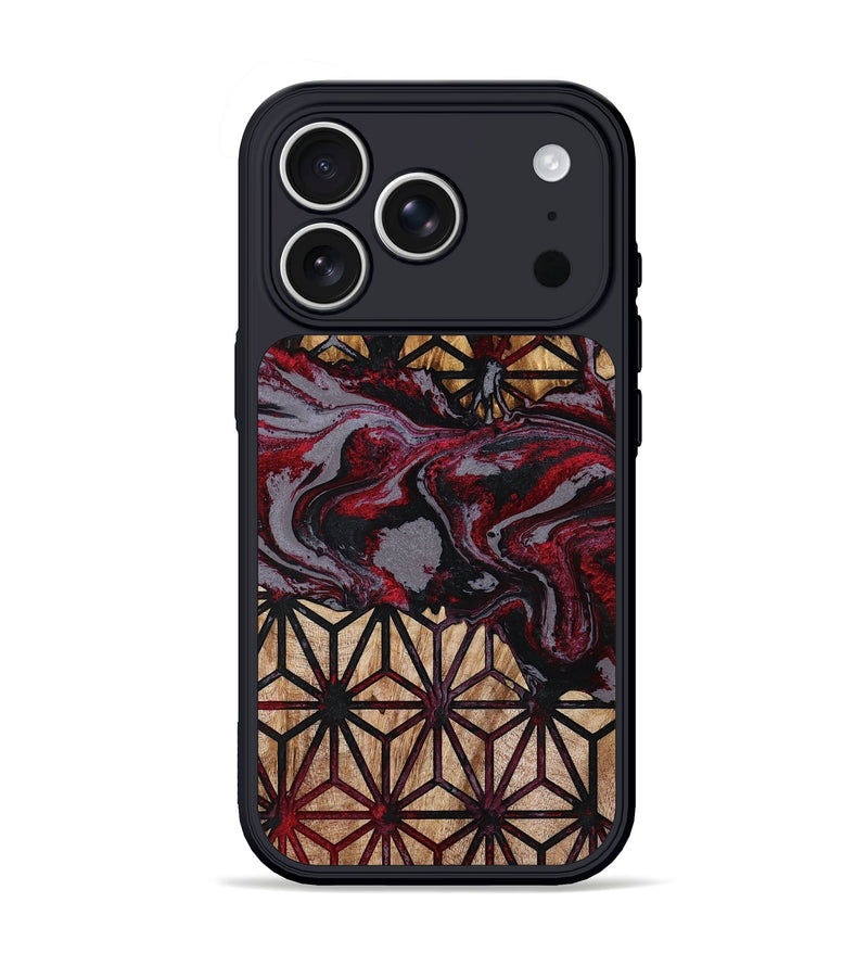 iPhone 17 Pro Wood Phone Case - Xander (Pattern, 790089)