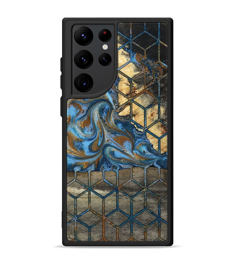 Galaxy S22 Ultra Wood Phone Case - Baker (Pattern, 790094)