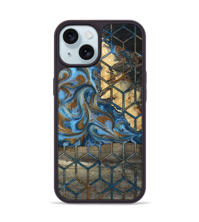 iPhone 15 Wood Phone Case - Baker (Pattern, 790094)