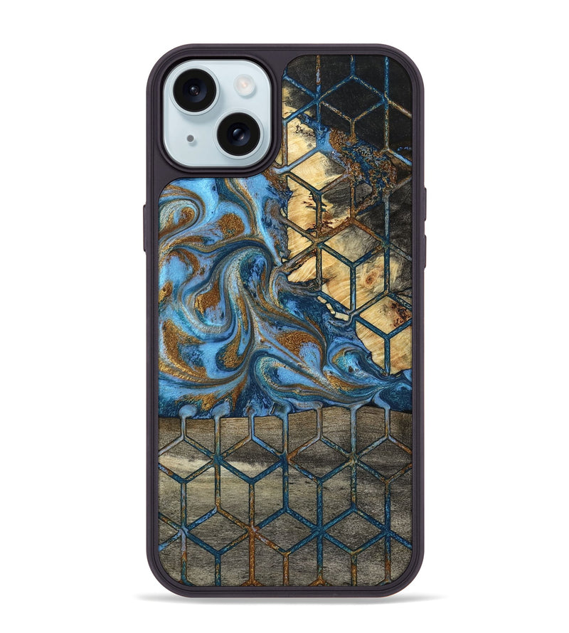 iPhone 15 Plus Wood Phone Case - Baker (Pattern, 790094)