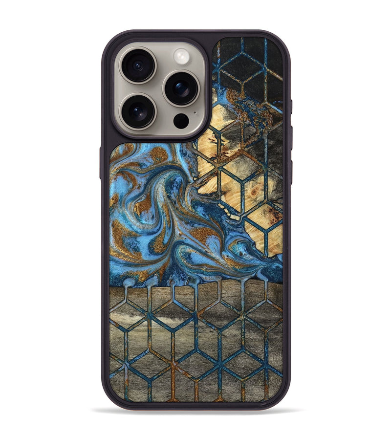 iPhone 15 Pro Max Wood Phone Case - Baker (Pattern, 790094)