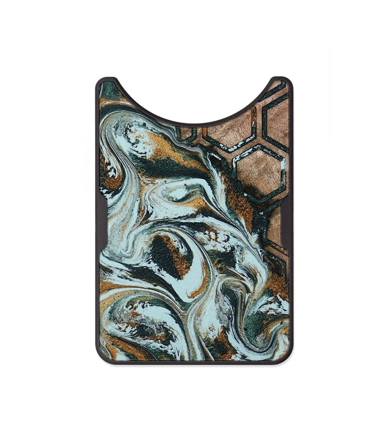 Alloy Wood Wallet - Florian (Pattern, 790101)