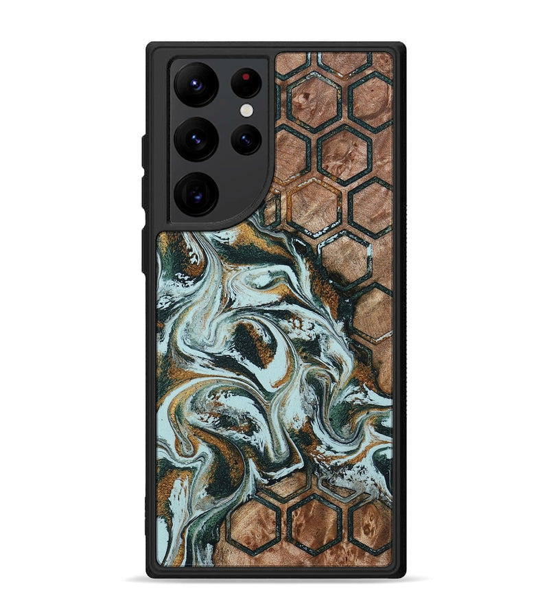 Galaxy S22 Ultra Wood Phone Case - Florian (Pattern, 790101)