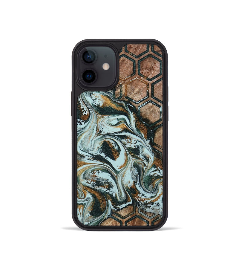 iPhone 12 mini Wood Phone Case - Florian (Pattern, 790101)