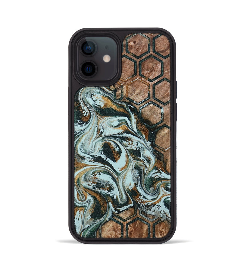 iPhone 12 Wood Phone Case - Florian (Pattern, 790101)