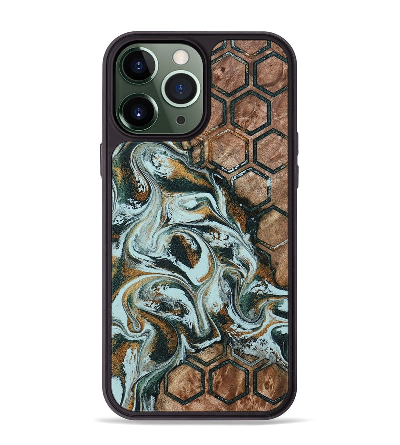 iPhone 13 Pro Max Wood Phone Case - Florian (Pattern, 790101)