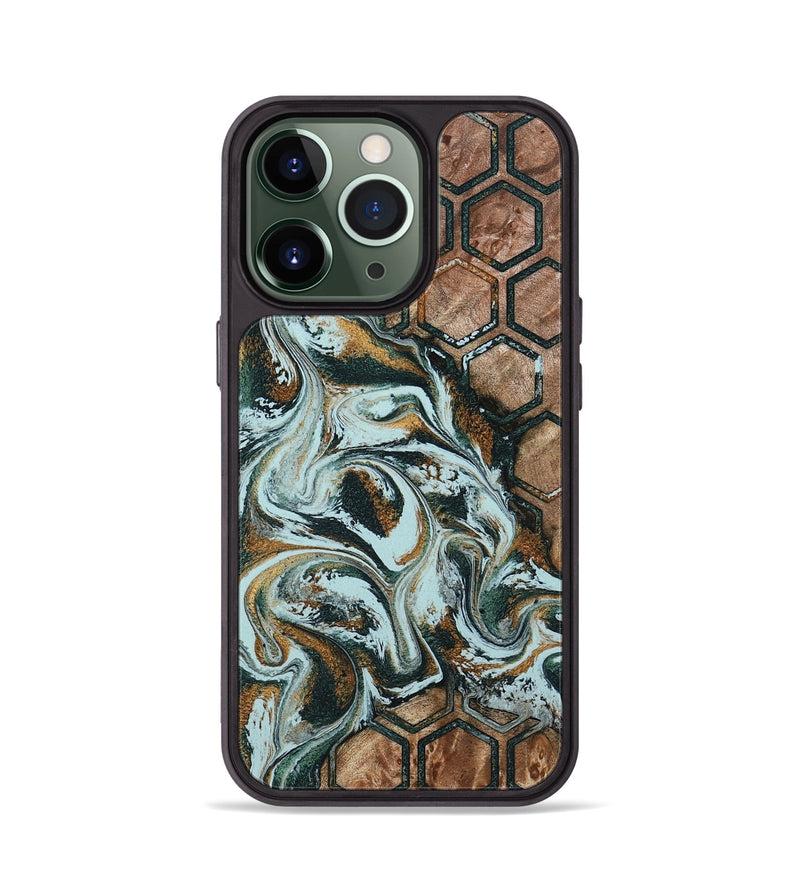 iPhone 13 Pro Wood Phone Case - Florian (Pattern, 790101)