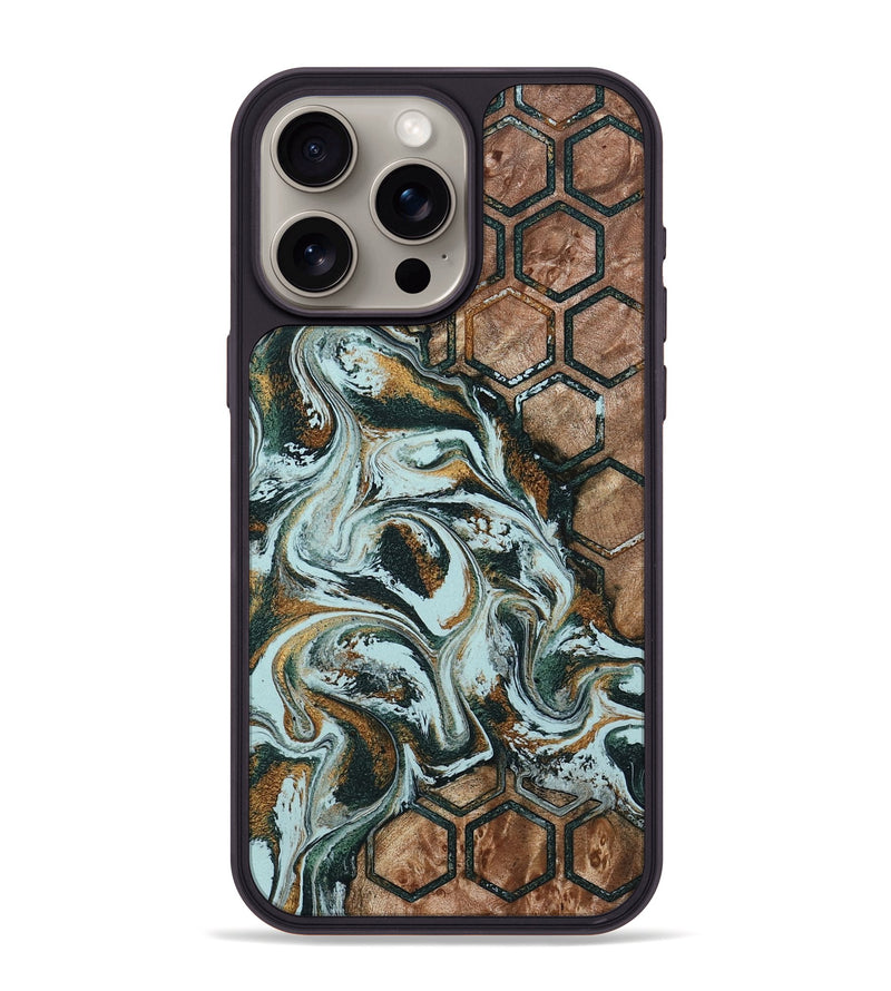 iPhone 15 Pro Max Wood Phone Case - Florian (Pattern, 790101)