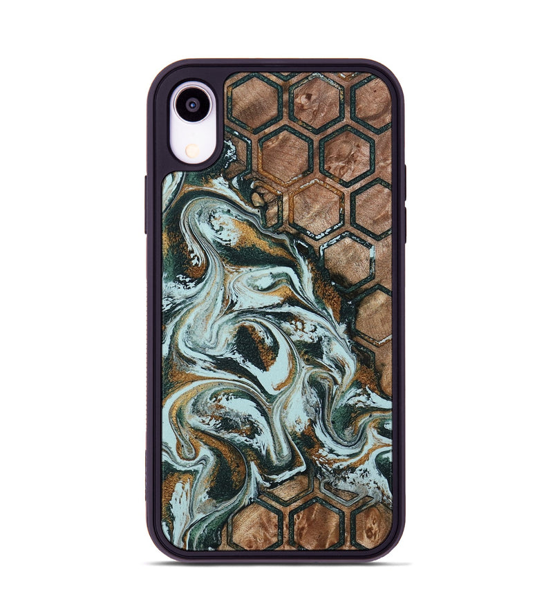 iPhone Xr Wood Phone Case - Florian (Pattern, 790101)