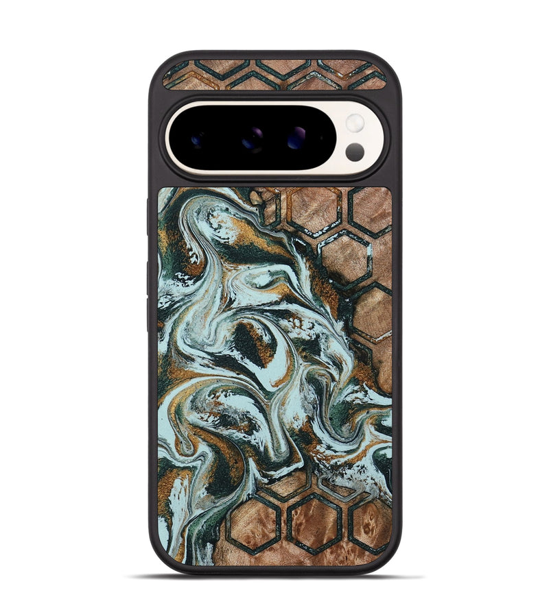 Pixel 9 Wood Phone Case - Florian (Pattern, 790101)
