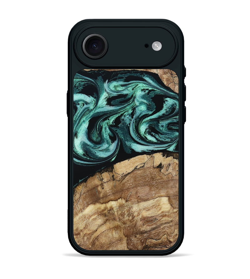 iPhone 17 Air Wood Phone Case - Jadon (Green, 790136)