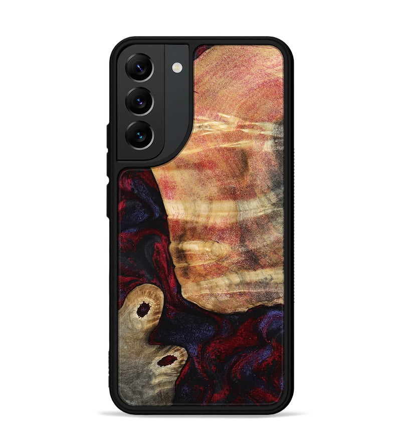 Galaxy S22 Plus Wood Phone Case - Tricia (Red, 790147)