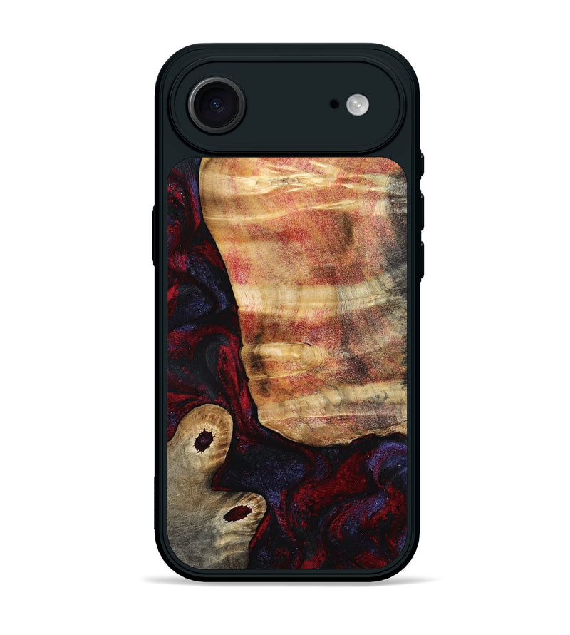 iPhone 17 Air Wood Phone Case - Tricia (Red, 790147)