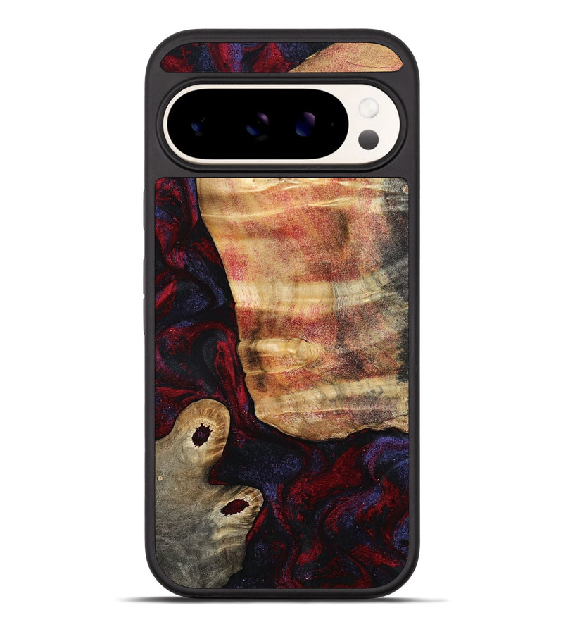 Pixel 10 Pro XL Wood Phone Case - Tricia (Red, 790147)