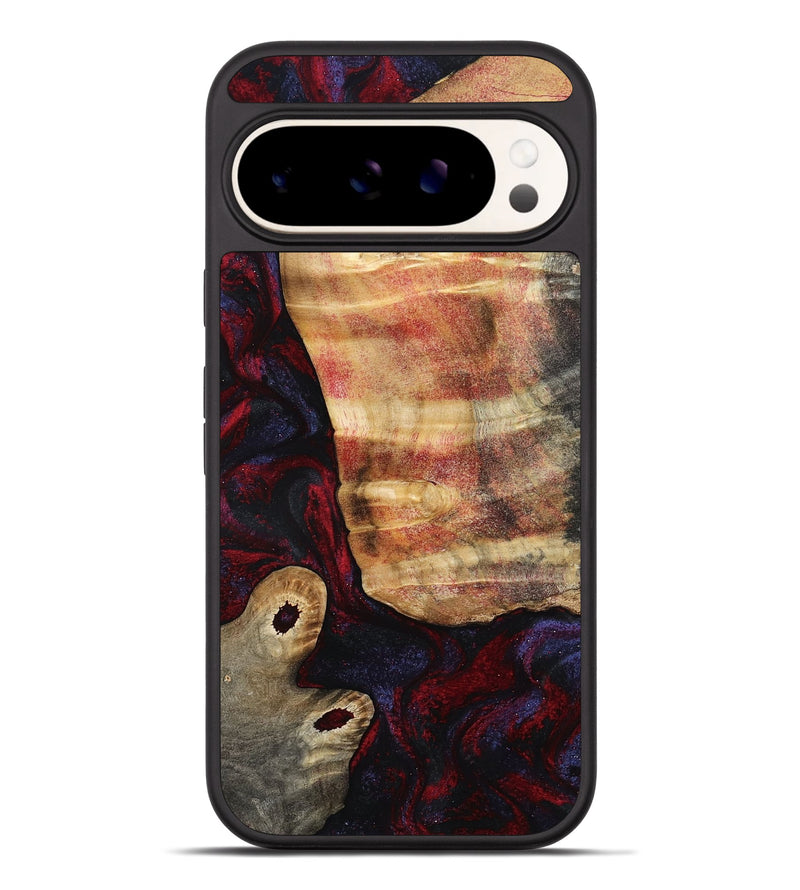 Pixel 9 Pro XL Wood Phone Case - Tricia (Red, 790147)