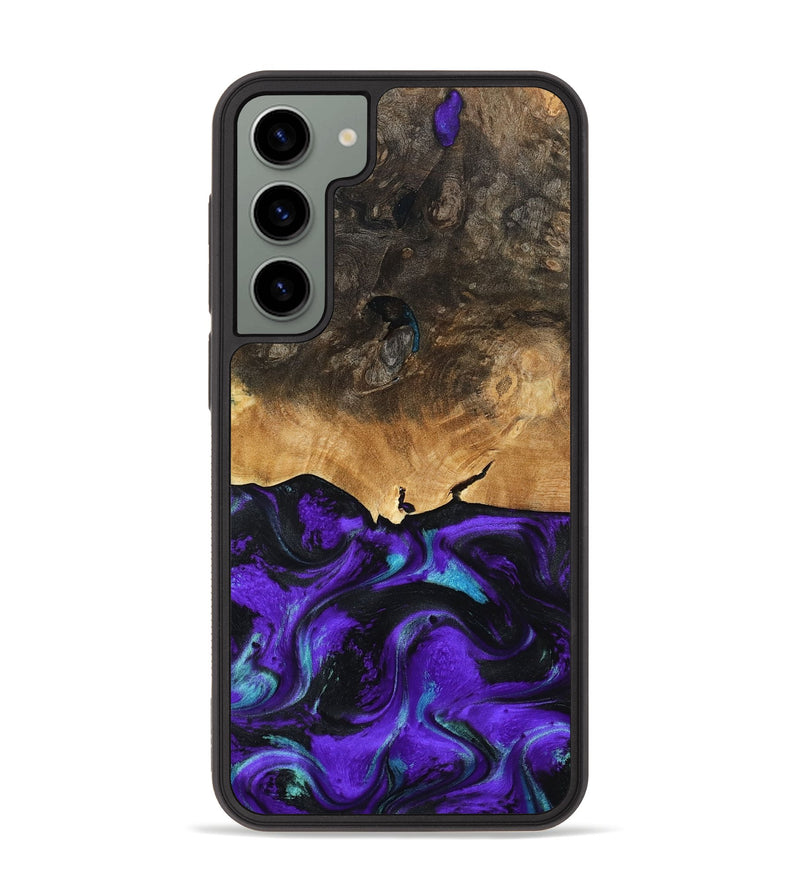Galaxy S23 Plus Wood Phone Case - Morton (Purple, 790226)